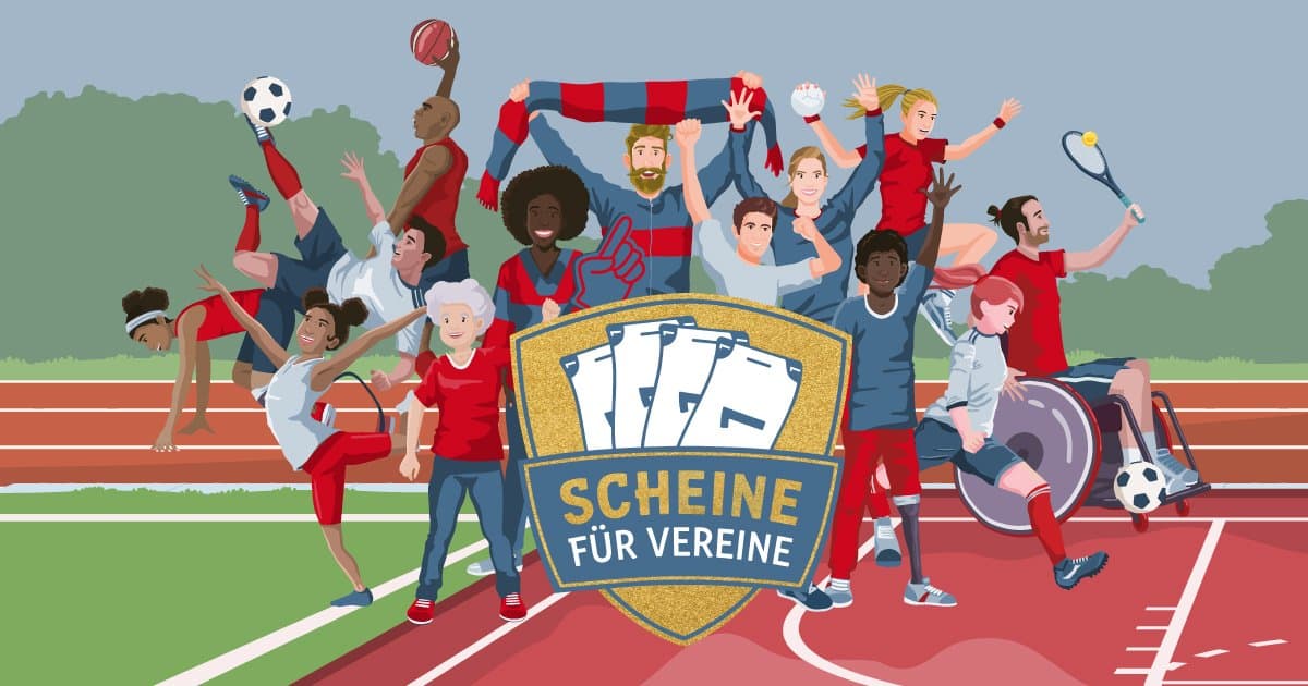 REWE-Aktionsmotiv zur Aktion „Scheine für Vereine“