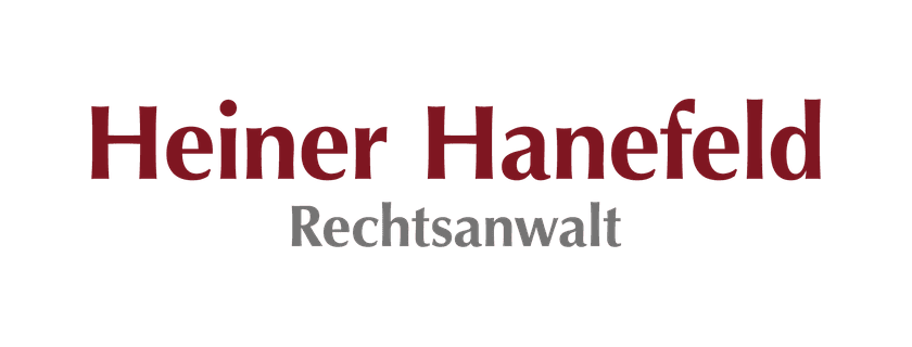 Heiner Hanefeld — Rechtsanwalt