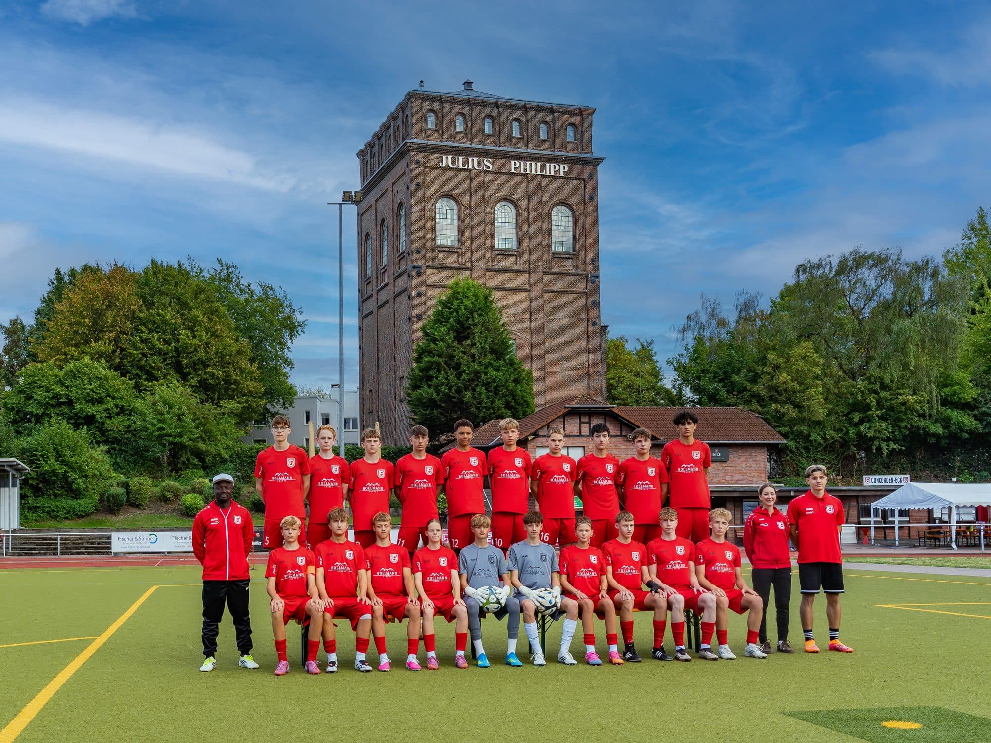 Mannschaftsfoto B-Junioren