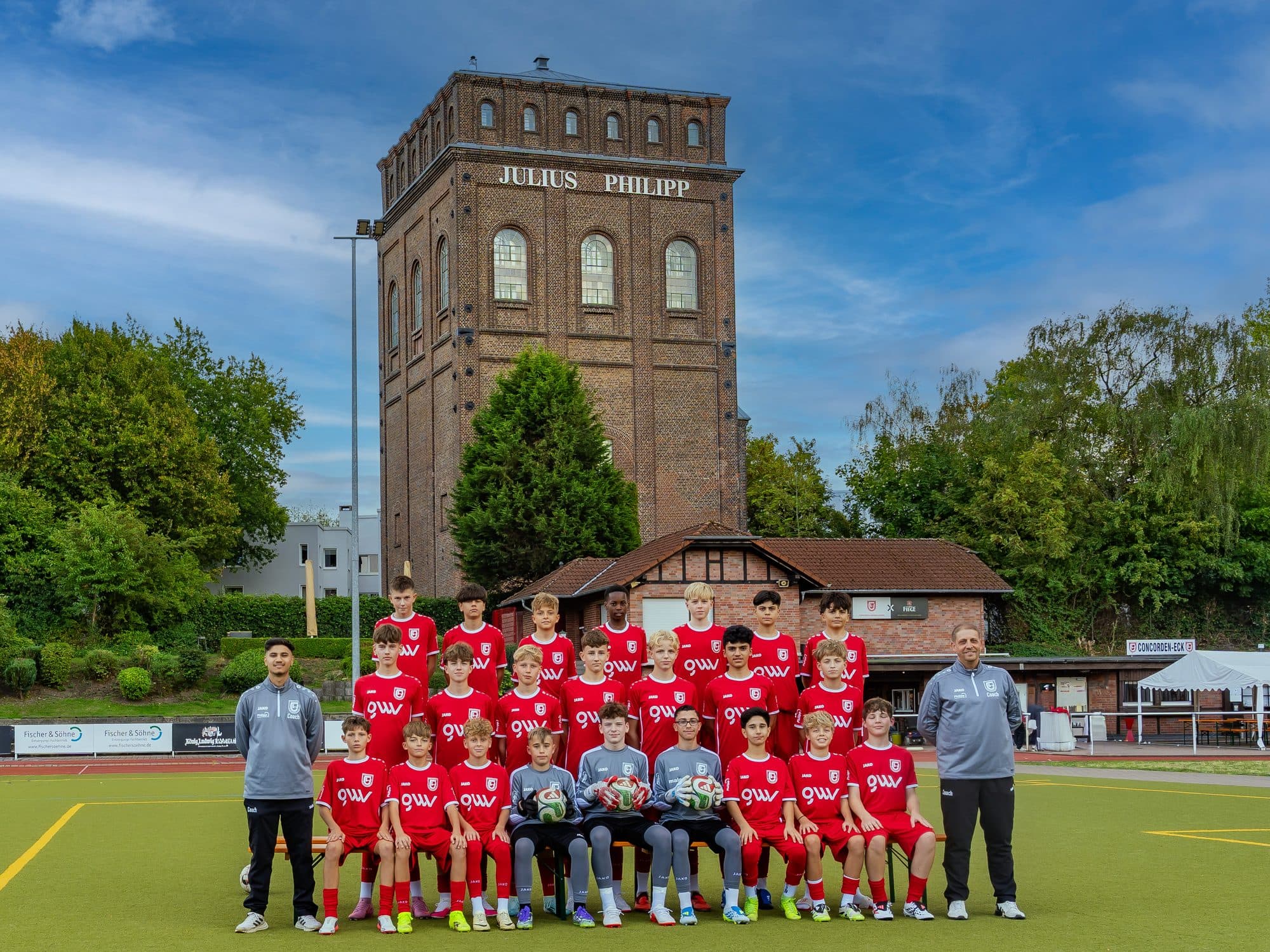 Mannschaftsfoto C1-Junioren