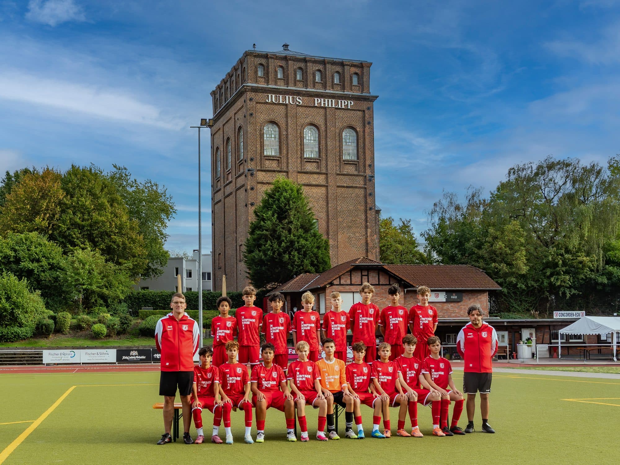 Mannschaftsfoto C2-Junioren