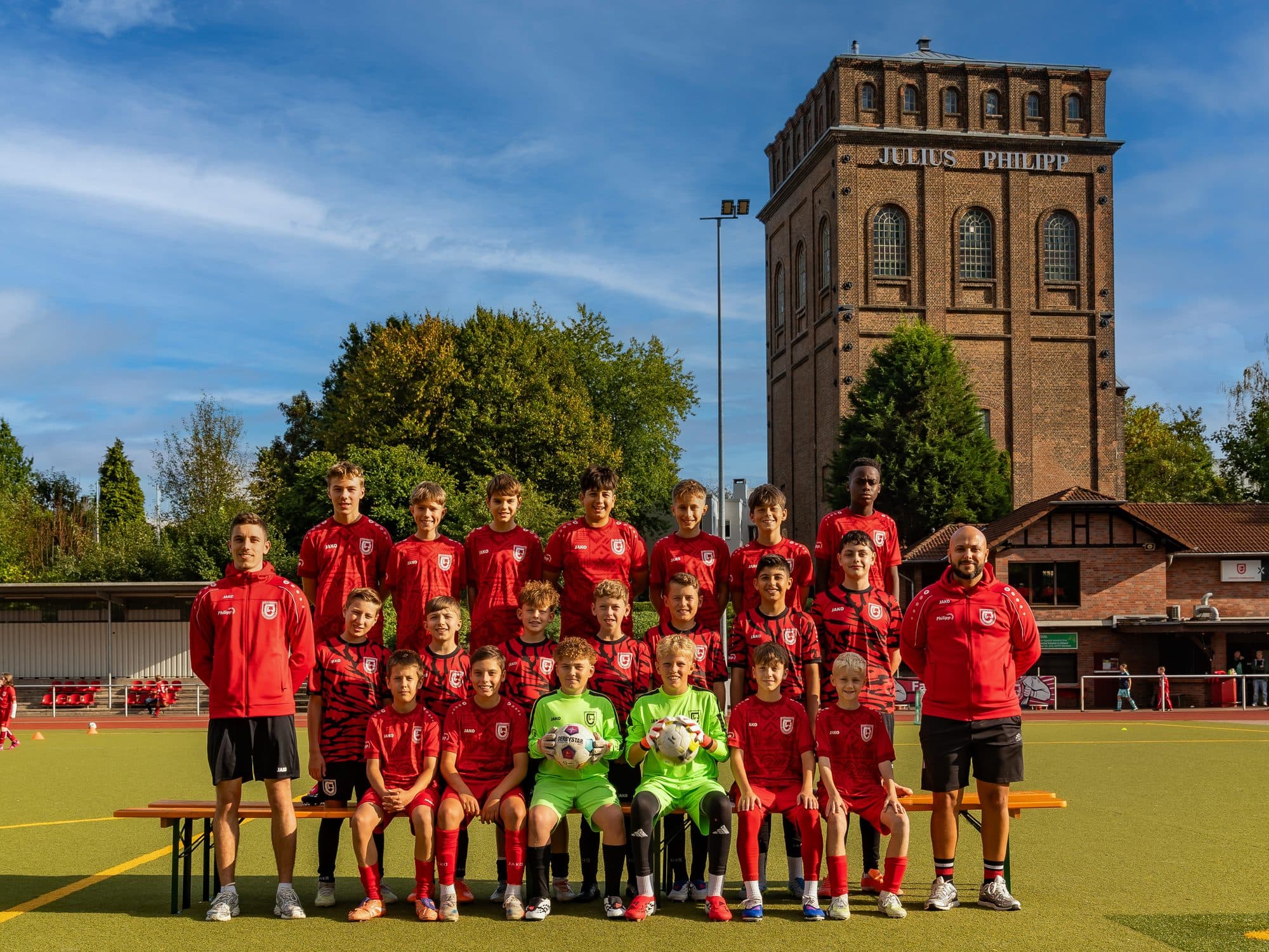 Mannschaftsfoto D1-Junioren