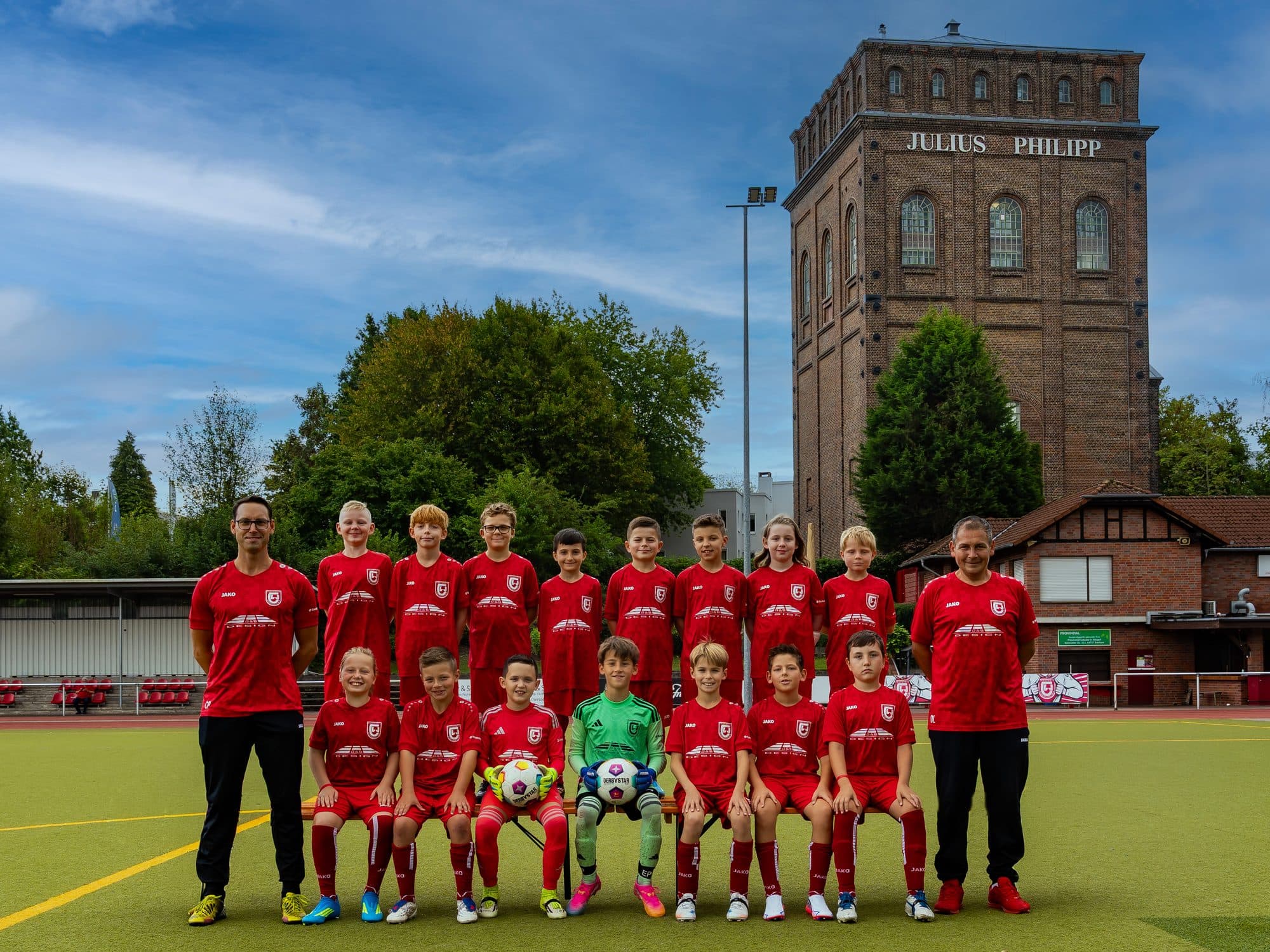 Mannschaftsfoto E1-Junioren