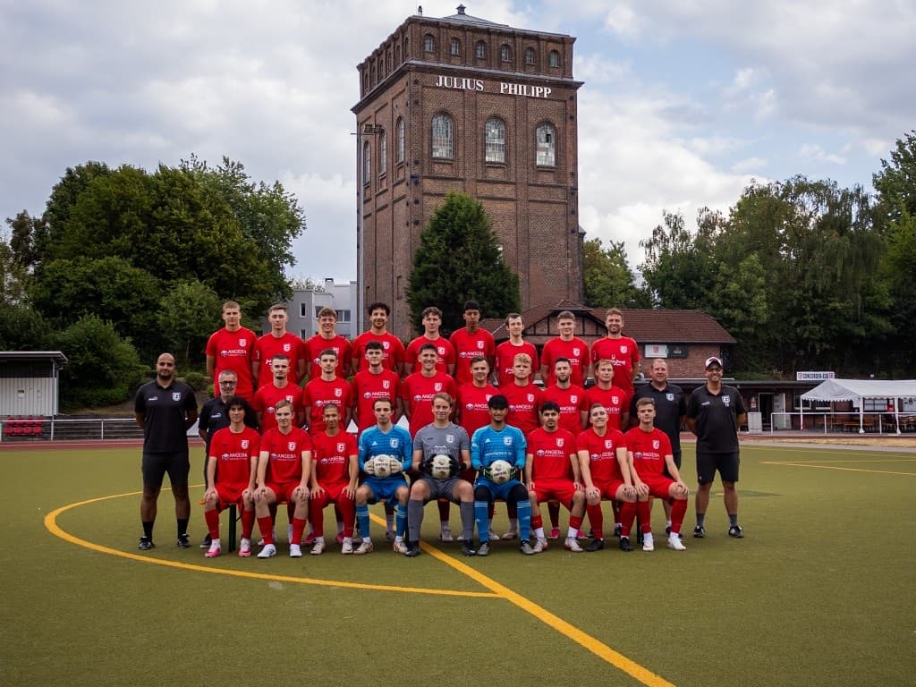 Offizielles Mannschaftsfoto der 2. Mannschaft von Concordia Wiemelhausen, Saison 2026/27